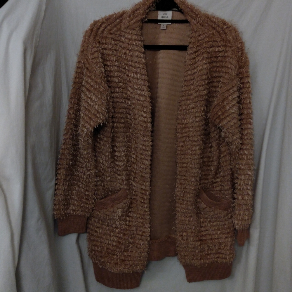 Knox Rose Eyelash Cardigan Sweater - Picture 4 of 5